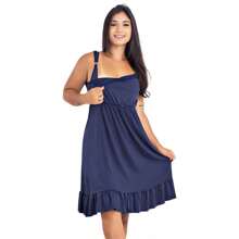 Plus Size Nightgowns & Sleepshirts - Azul - Ver 7