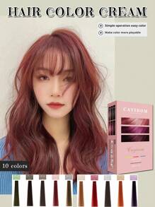 Cayirom 未漂白染发蜡，快速吸收，有效遮盖白发，夏季畅销染发套装（含染发工具），有机中性植物萃取染发膏，适合所有发质，2024 天然植物基无刺激染发膏，适合居家染发和沙龙使用 - 彩色 - 查看 14