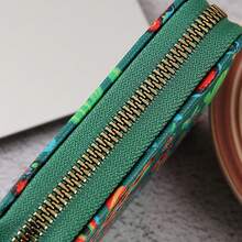 Women's Vintage Gothic Skull Patterned Wallet, Coin Purse And Card Holder With Secure Zipper And Multiple Card Slots - Multicolor - View 4