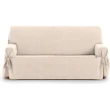 Eysa Copridivano da 2 a 3 posti in tessuto extra morbido - Protezione e eleganza per il tuo divano di casa - Copridivano realizzato al 100% in Spagna - Beige - Visualizzare 1