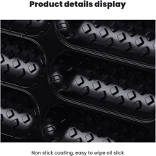 熱狗轉輪烤爐電動熱狗腸機，小型烤香腸，帶有自動溫控，多功能750W雙面加熱 - 查看 6