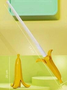 大型可伸縮香蕉劍，重力超越3D列印刀具，搞笑互動玩具，紓壓神器，安慰劍，家庭聚會，派對遊戲和活動，水上遊戲，海灘遊戲 - 黃色 - 查看 5