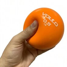 Tonning Ball de Peso 0,5kg Pilates Fisioterapia VP1060 Vollo Sports Laranja - Laranja - Visão 3
