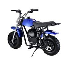Dazone 40cc Dirt Bike 4-Stroke Pocket Bike Pit Bike Off Road Ride On Scooter Gas Powered Motorcycle 20MPH Air Cooling Racing Motorized Motorcycle For Teens - Blue - View 7