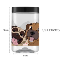 Dispensing Bottles & Storage Bottles - 狗1.5升 - 查看 3