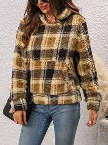 Women Winter Coats - 卡其色 - 查看 3