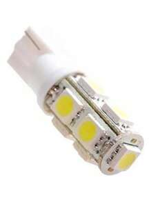 Par Lâmpada Pingo T10 9 Leds Farolete Lanterna Teto Placa - Branco - Visão 6