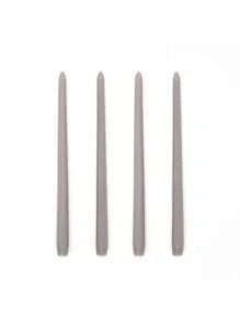 4件/套(30cm)一盒4套30cm长杆婚礼季蜡烛，婚宴欧式长杆蜡烛无烟大豆蜡餐桌装饰蜡烛，适用于家居装饰，家居装饰，餐桌装饰长杆蜡烛 - 彩色 - 查看 19