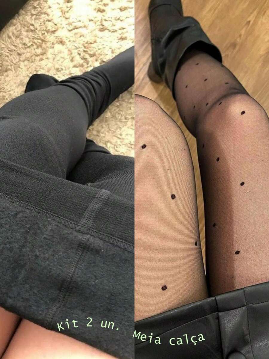 Women Tights - màu đen - Xem 1