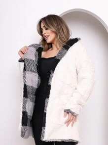 Women Winter Coats - 灰色 - 查看 4