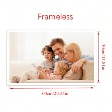 1pc Customized Canvas Wall Art, Available With DIY Wooden Frame Or Frameless Poster, Customizable Photos, Suitable For Family, Loved Ones, Pets, Can Be Hung On Wall For Home, Office, Living Room, Bedroom, Tea Room, Dining Room Decor, Ideal Gift For Birthday, Graduation, Slow Life, Retro, Holiday Calendar - Style 1 - View 11