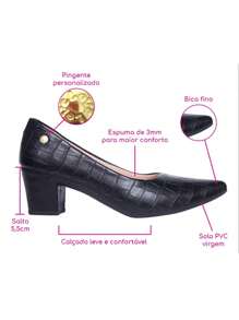 Takata Women Pumps - Màu xanh lam - Xem 3