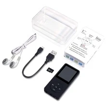 Portable Bluetooth MP3 MP4 Player HIFI Music Speakers MP4 Media Radio Recorder With 16 GB Card - 黑色 - 查看 10