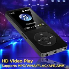 Portable Bluetooth MP3 MP4 Player HIFI Music Speakers MP4 Media Radio Recorder With 16 GB Card - 黑色 - 查看 5