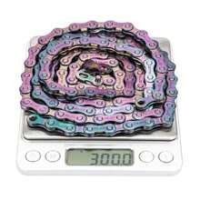 ZTTO 8速自行车链条，116节，8速山地车和公路车链条，带快拆链节，8速，24条装 - 彩色 - 查看 10