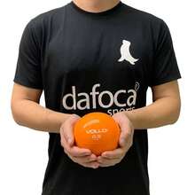 Tonning Ball de Peso 0,5kg Pilates Fisioterapia VP1060 Vollo Sports Laranja - Laranja - Visão 1