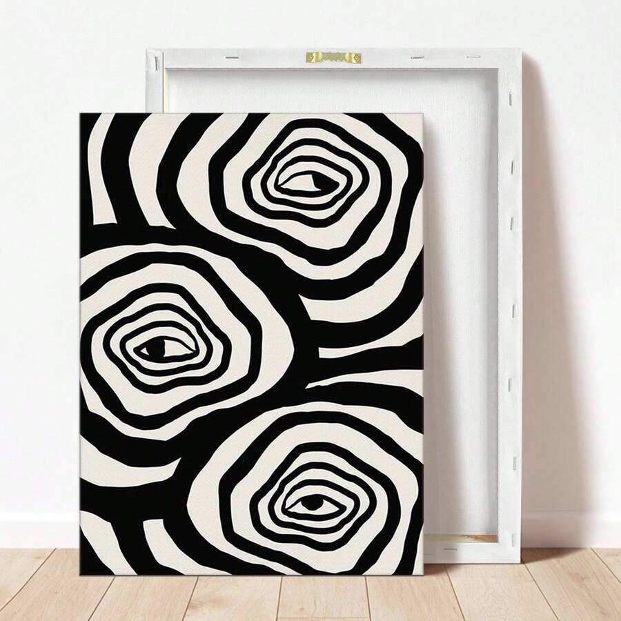 1 mảnh Bohemian Nữ Hình Bóng Nghệ Thuật Với Đôi Mắt Trừu Tượng In Nghệ Thuật Treo Tường In Canvas Trang Trí Nhà Nghệ Thuật Treo Tường Phòng Khách (đóng khung) - Nhiều màu - Xem 1