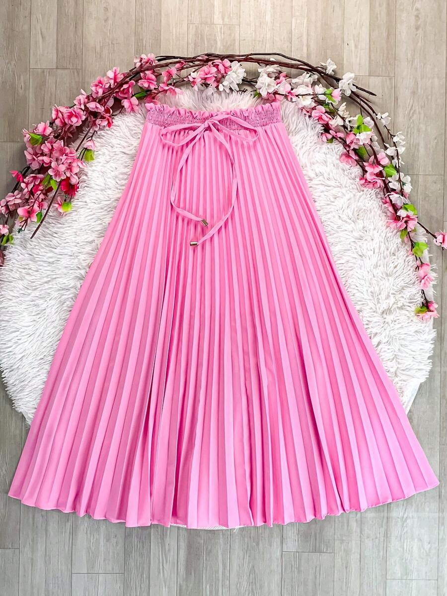 Women Skirts - Pink - View 1
