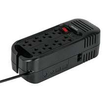 REGULADOR DE VOLTAJE DE 1600 VA / 800 W 8 CONTACTOS RV-1600 VOLTECK 45574 - Negro - Ver 1