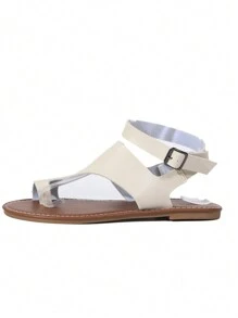 Women's Flat Shoes, Fashionable, Comfortable And Lightweight Open Toe Sandals With Soft Sole, Suitable For Outdoor Activities, Anti-Slip