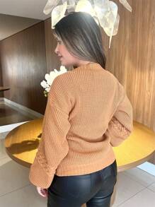 liberty moda Women Sweaters - Caramel - View 2