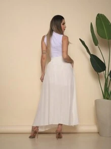 Women Skirts - trắng - Xem 2