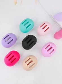 1pc Cosmetic Sponge Dust Cover Cosmetic Egg Silicone Storage Box Travel Puff Storage Box Beauty Sponge Box,Makeup,Cheap,Room Decor,Vanity,Travel,Bedroom,Makeup Accessories,Puff,Makeup Blender,Powder Puff,Makeup Sponge,Cheap,Stocking Stuffers,Makeup,Makeup Tools,Cheap Stuff,Gifts,Gifts For Women,Christmas Gifts - Multicolor - View 11