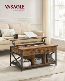VASAGLE Coffee Tables - Chocolate Brown - View 1
