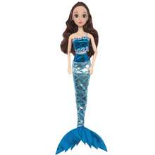 30cm New Mermaid Doll Clothing With Soft Fabric And Hook And Loop, Suitable For Girls' Dress-Up Games, Random Color (Doll Not Included) - Multicolor - View 6