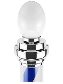 POSTE BOMBILLA CARAMELO ROTATIVO GIRATORIO PARA BARBERIA 103CM CON BOLA  LUZ LED IDEAL PARA TU BARBERIA - Tipo de Enchufe A USA (110-127V) - Ver 5