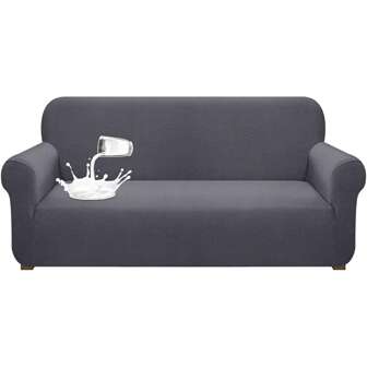 1pc Sofa Slipcover Waterproof Sofa Cover Elastic Sofa Protection Cover Anti Cat Scratch Couch Cover For Living Room Home Decor