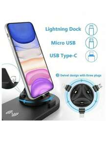 Wireless Charger - Silver - View 8