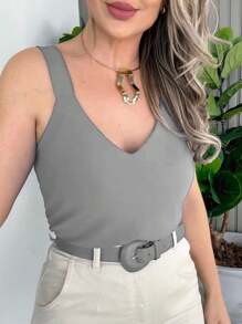 Women Tops - Grey - View 1