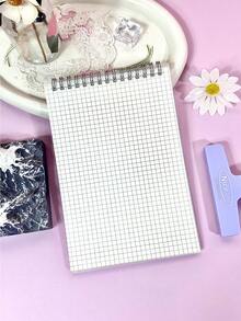 80 Sheets/Notebook B5 High School Students' Simple Coil Notebook Portable English Learning Notebook - Multicolor - View 26