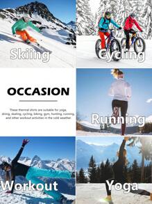 TELALEO Áo len chui đầu cổ cao tay dài cho nữ, áo cánh cổ tròn màu đen - Nhiều màu - Xem 5