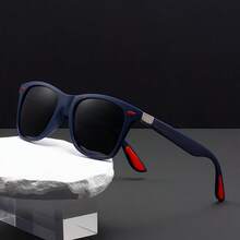 1/3入組復古經典時尚眼鏡女士偏光眼鏡防丟失運動時尚眼鏡男士司機風格釣魚眼鏡 - 8083 年紅 已選中 - 查看 7