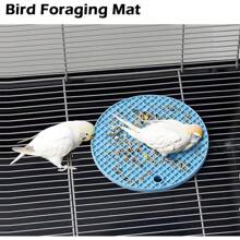 2Pcs Bird Foraging Toys Puzzle, Bird Slow Feeder Mats, Interactive Parrot Foraging Toys To Increase Feeding Time, Bird Enrichment Toys For Rat, Parakeet, Cockatiel, African Grey, Conure, Budgies - View 7