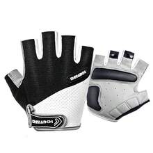 1 Pair Anti-Slip Shockproof Breathable Men Women Half Finger Outdoor Sports Cycling Bike Glove - Multicolor - View 2