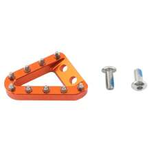 PowerMotor 適用於KTM SX SXF XC XCF XCW EXC EXCF 125 150 250 300 350 400 450 500越野摩托車配件 - 摩托車後制動踏板踏板尖端 - 均碼 - 查看 10