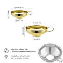 Keidason Delove Canning Funnel With Strainer For Wide And Regular Mason Jars - Wide-Mouth Funnels For Kitchen Use - Canning Supplies Kit - Stainless Steel - Multicolor - View 2