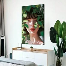 1pc Customized Canvas Wall Art, Available With DIY Wooden Frame Or Frameless Poster, Customizable Photos, Suitable For Family, Loved Ones, Pets, Can Be Hung On Wall For Home, Office, Living Room, Bedroom, Tea Room, Dining Room Decor, Ideal Gift For Birthday, Graduation, Slow Life, Retro, Holiday Calendar - Style 1 - View 4