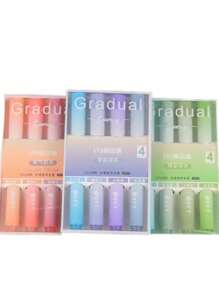 4pcs Saudi Style Creative Fluorescent Pen, Random 2 Packaging - Multicolor - View 3