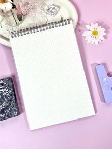 80 Sheets/Notebook B5 High School Students' Simple Coil Notebook Portable English Learning Notebook - Multicolor - View 15