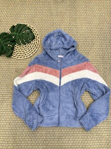 Women Coats - Màu xanh lam - Xem 2