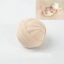 150X170cm 新生儿摄影道具背景布套装柔软面料摄影棚配件婴儿摆姿架毯子弹力布婴儿沐浴家庭装饰礼物婴儿沐浴复活节礼物适合女孩/男孩 - 彩色 - 查看 11