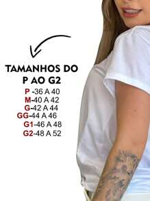 camiseta blusa t-shirt feminina nossa senhora mãe, baby look católica santa aparecida plus size