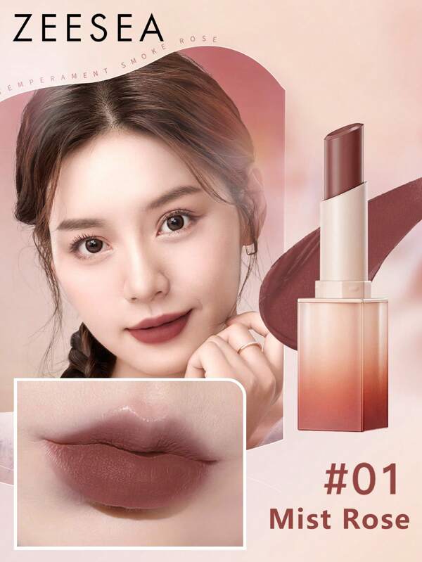 Zeesea Velvet Gauzier Lipstick Matte High Color Rendering  Modest Luxury Listick
