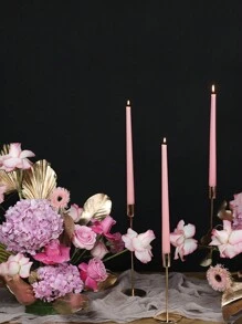 4 cái/bộ (30cm) Một hộp 4 bộ nến trụ dài 30cm cho mùa cưới, nến trụ dài Châu Âu cho tiệc cưới, nến sáp đậu nành không khói, nến trang trí bàn, thích hợp để trang trí nhà cửa, trang trí nhà cửa, nến trụ dài trang trí bàn - Nhiều màu - Xem 2