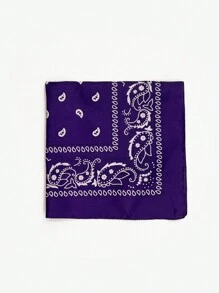 1入組男士經典印花街頭風格戶外運動自行車多功能嘻哈圍巾頭帶頭巾 - 彩色 - 查看 5