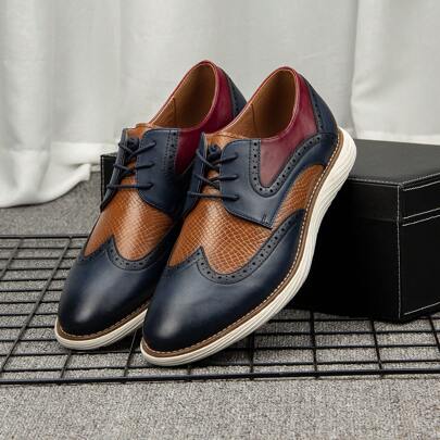 Stylish Men's Oxford Dress Shoes For Fashion-Forward Men